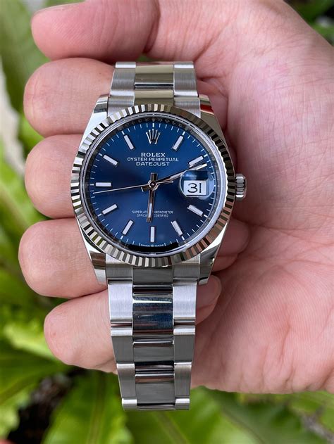 rolex datejust 36mm blue face|brand new Rolex Datejust 36mm.